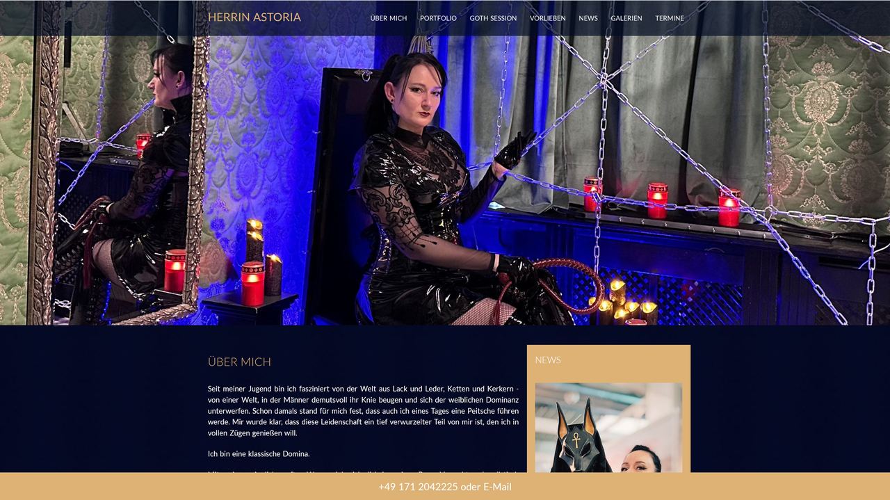 Webseite von Herrin Astoria besuchen