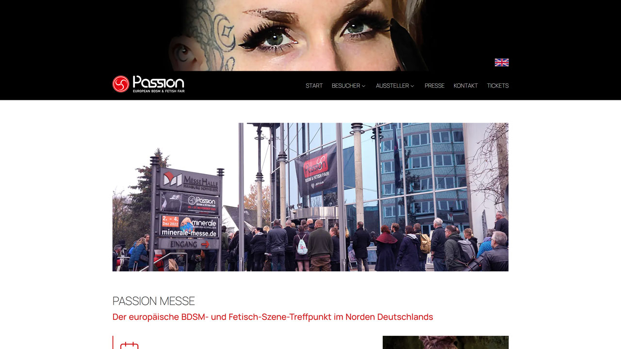 Webseite von Passion Messe besuchen