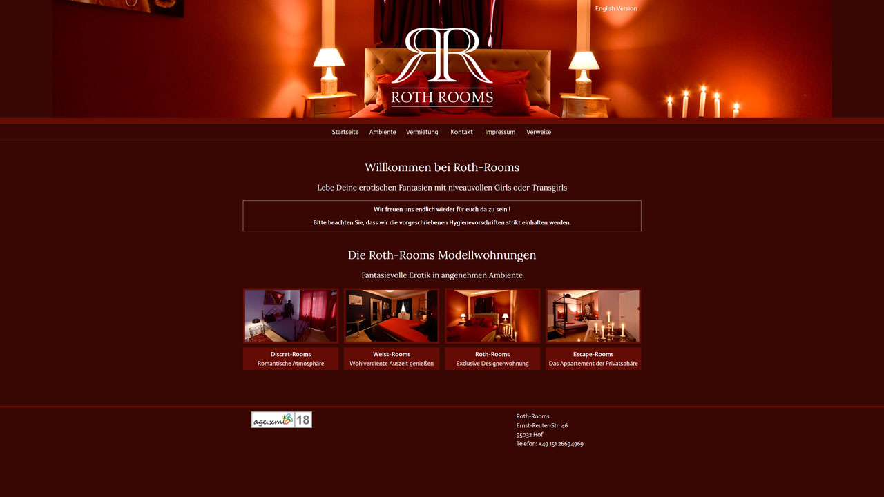 Webseite von Roth Rooms besuchen