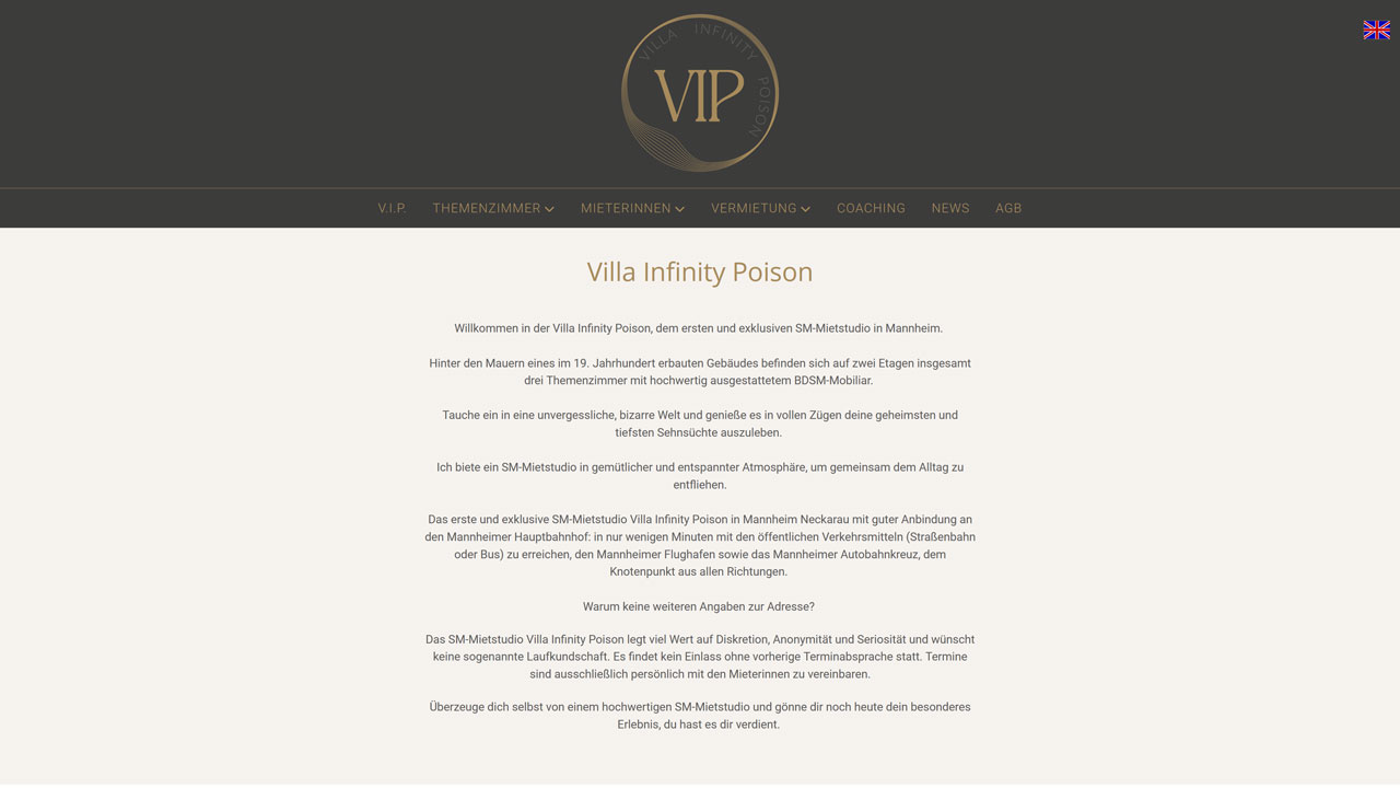 Webseite von Villa Infinity Poison besuchen